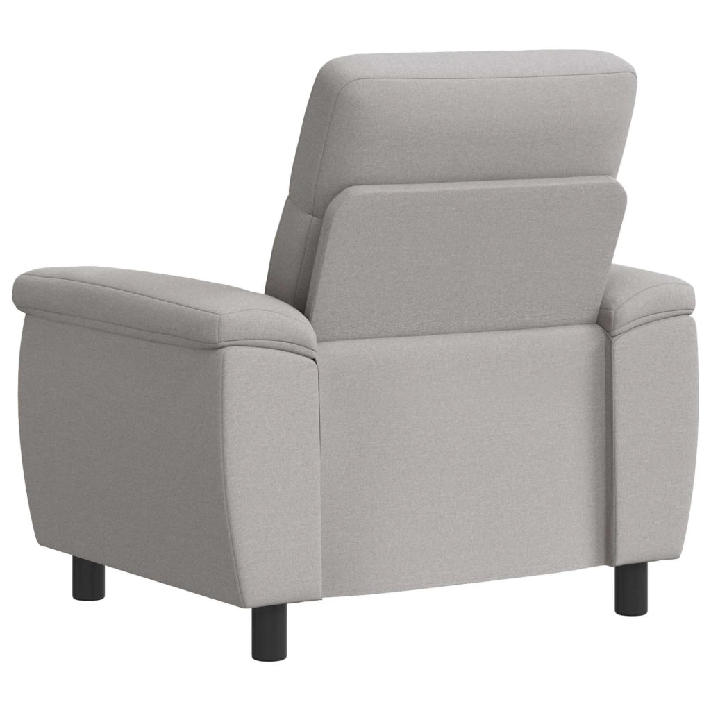 Divano Grigio Nuvola 95 x 90 x 95 cm Tessuto 42040910