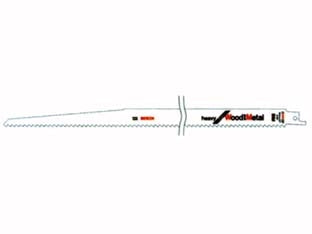 LAMA PER SEGHE A GATTUCCIO PER LEGNO CON METALLO (S1411DF)- - lama mm.300, blister da pz.2 - 1 blister BOSCH