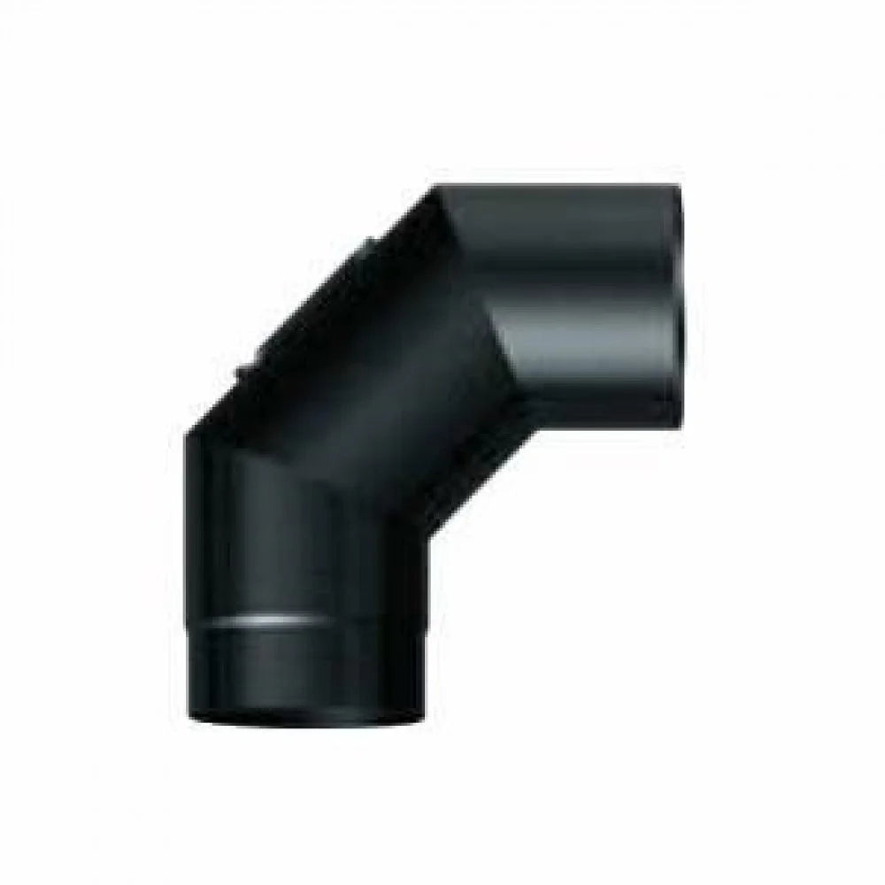 Curva 90 3 settori con ispezione nero pesante 200 b08wyq3hx3