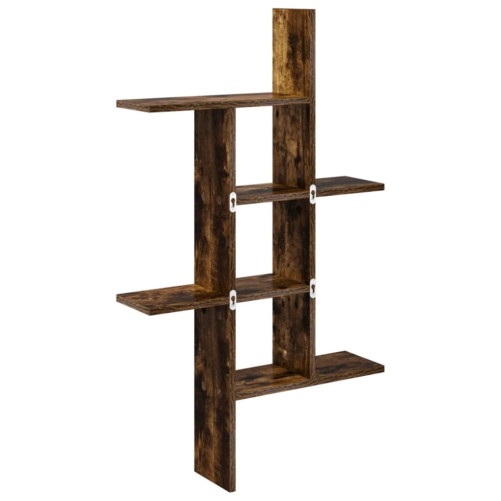 Scaffale da parete Rovere Fumo 61 x 15 x 102 cm 8012192