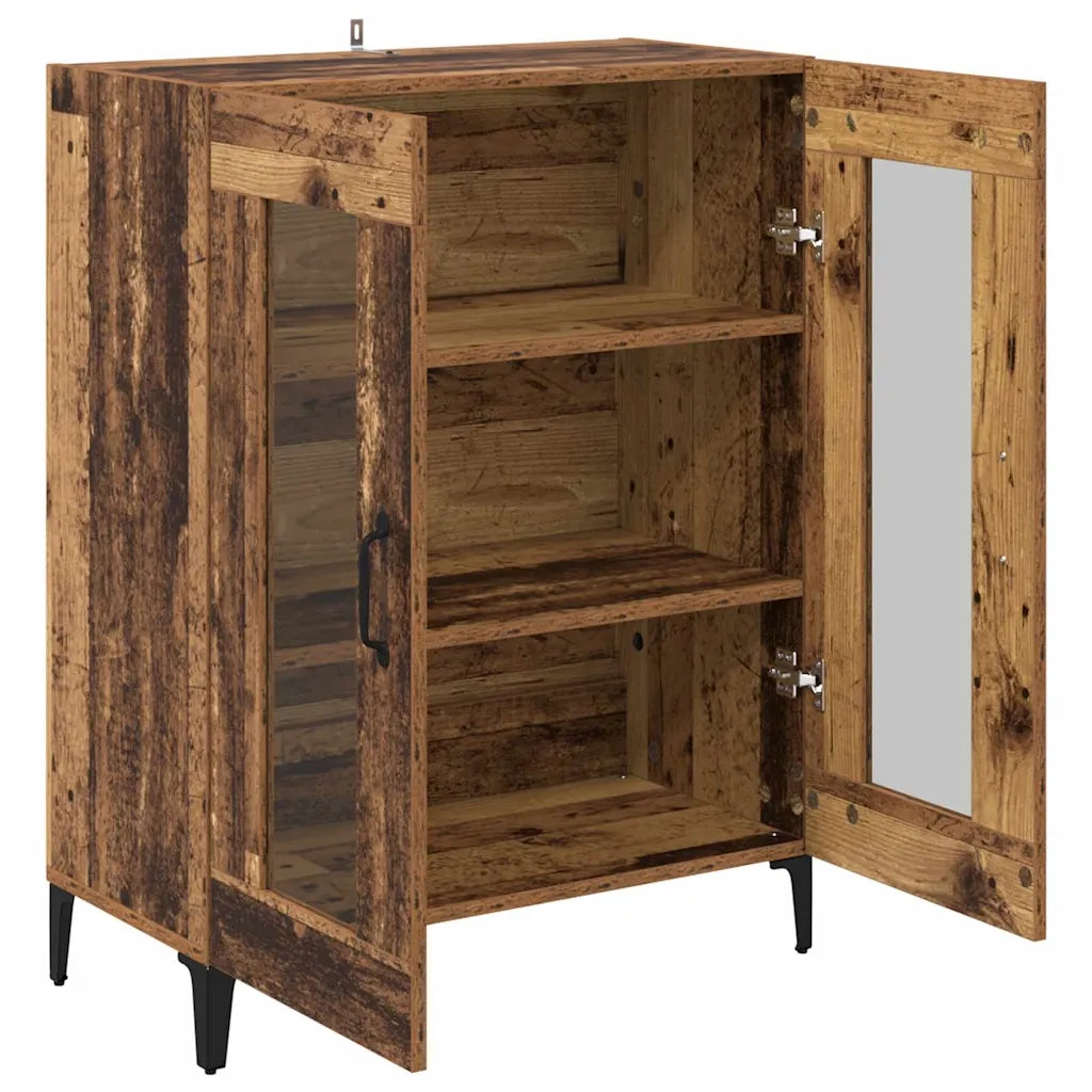 Credenza-Buffet-Armadio da cucina Legno vecchio 69,5 x 34 x 90 cm 268712