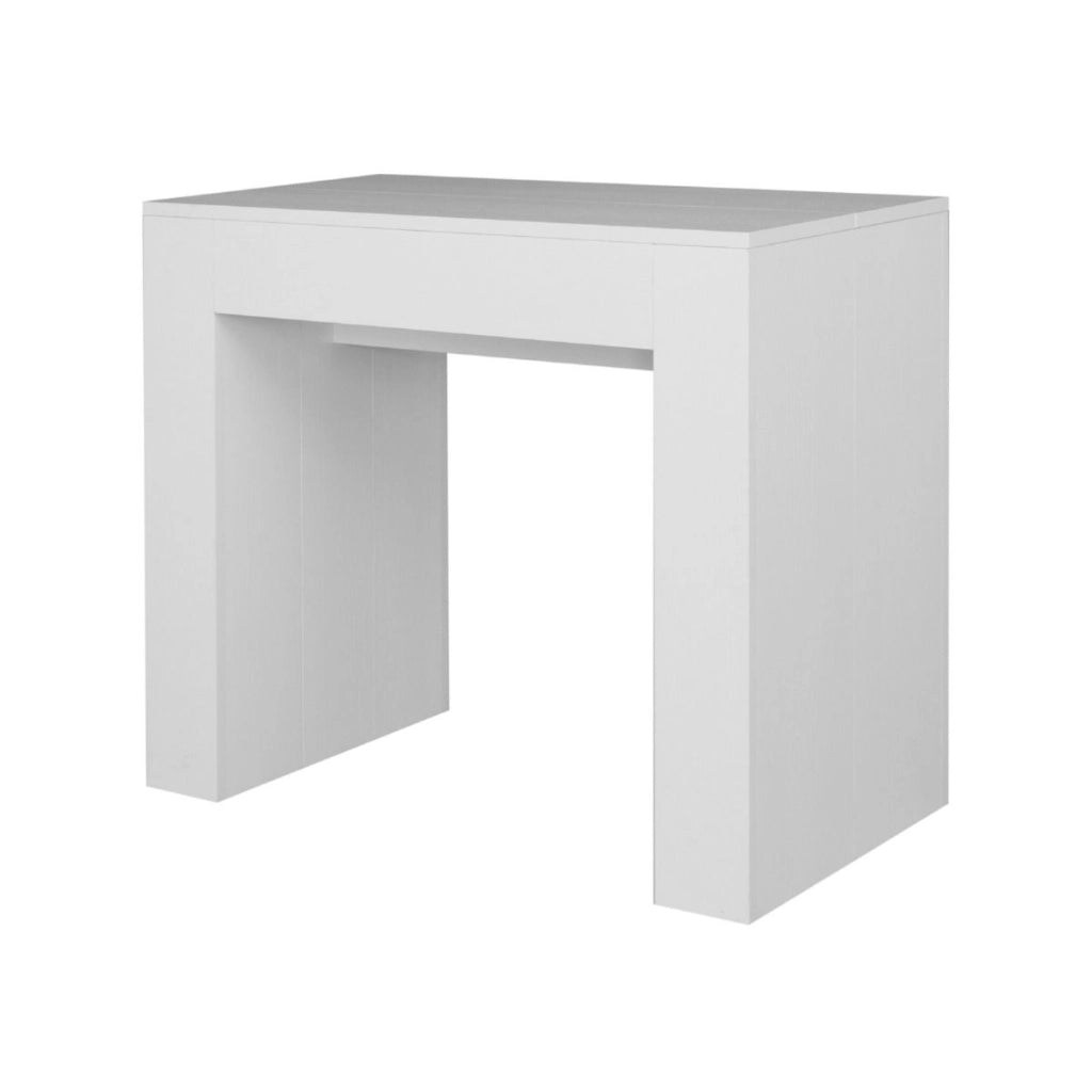 Consolle allungabile 90x49/307 cm Extra Bianco Frassino
