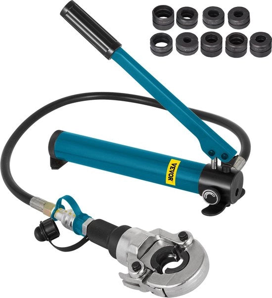 Tang idraulica - 6T - V12-28mm - TH16-32mm - Tang a forma V - Tang a forma TH - Pijptang girevole 360° - Adatta per tubi PEX PE-X PB