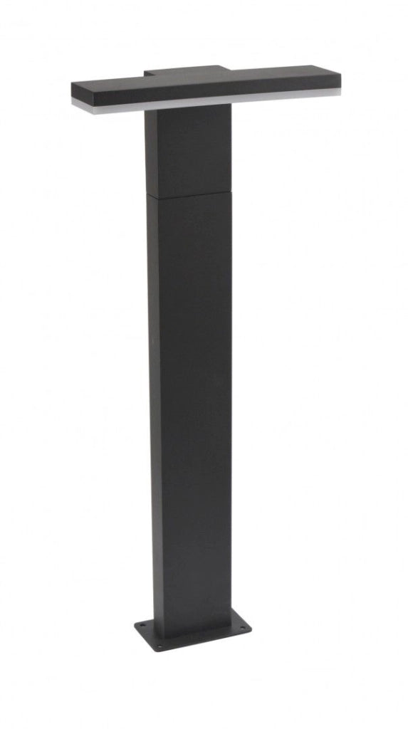 Paletto luce giardino 58cm LED 10W grigio IP54 SU-MA