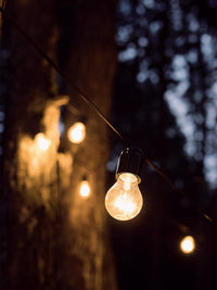 Cavo per Esterno con 5 Portalampade E27 5m in Termoplastico Sovil Bianco