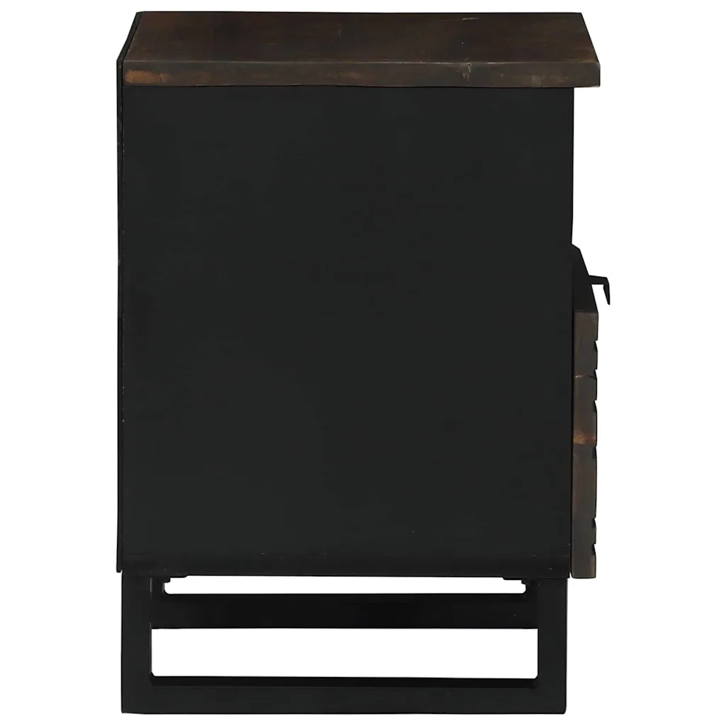 Armadio da Notte con cassetto 2 pcs Noce 40 x 33 x 46 cm 4018015