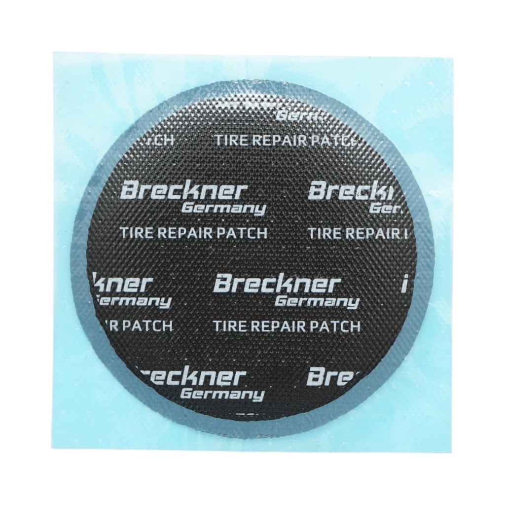 Toppe vulcanizzanti universali rotonde da 75 mm per camere d'aria, set da 25 pezzi Breckner Germany