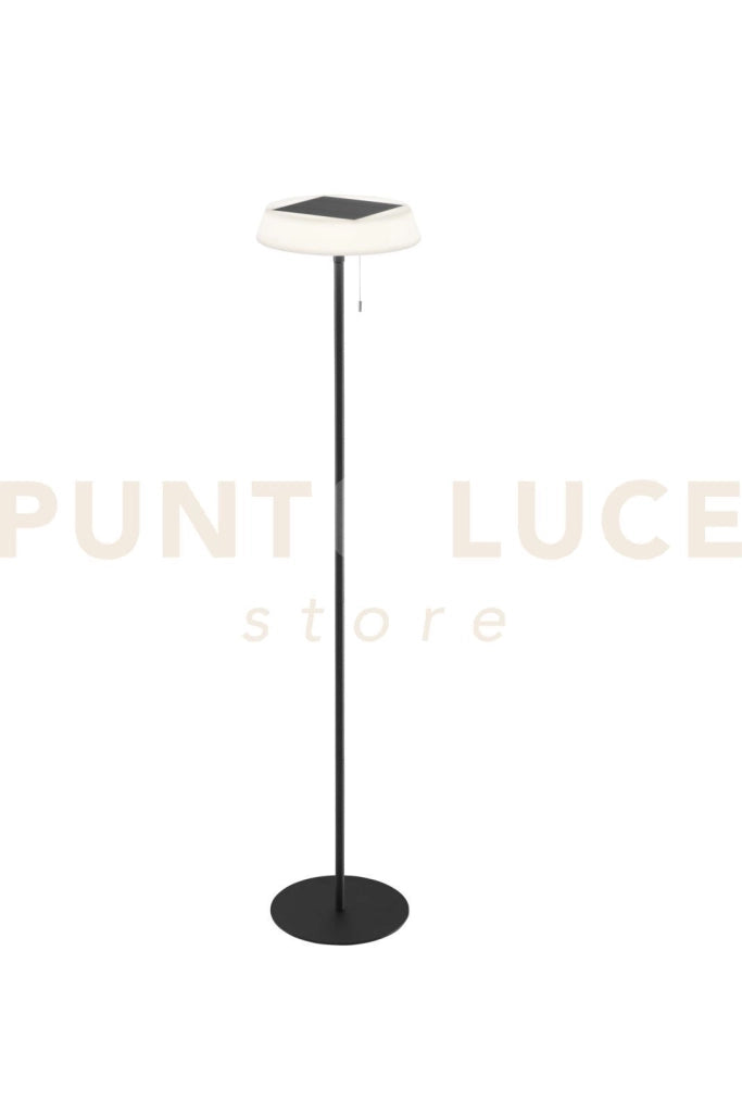 PIANTANA SOLARE RICARICABILE LED JIN NERA 3W 180LM 3000K DIMMERABILE IP54 D300XH1500MM