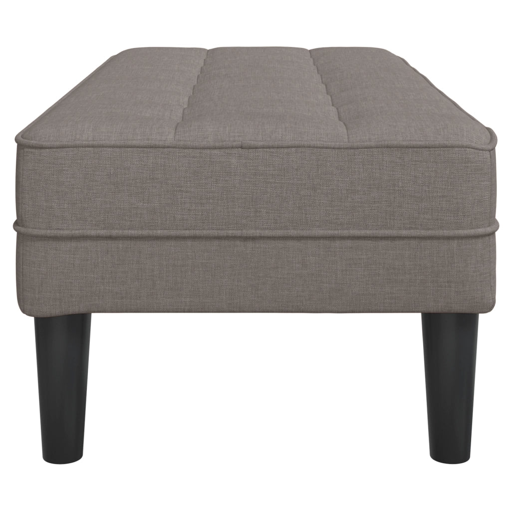 panchina  Tortora 113x57x39 cm Tessuto