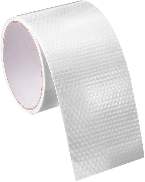 Nastro riflettente per avviso, 5,1 x 2,4 m, nastro PVC idrorepellente per accessori, motocicli e barche
