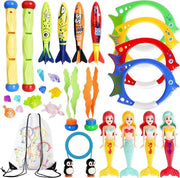 Set di divertimenti acquatici per bambini con 28 pezzi - Piaceri estivi per bambini da 3 a 12 anni