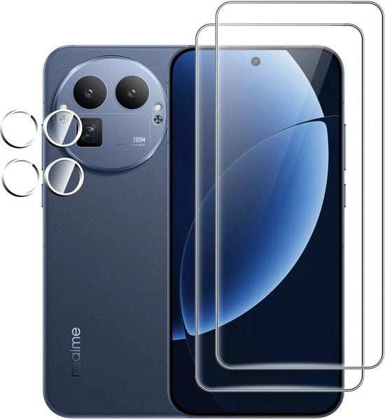 Vetrina per schermo 9H - Protezione per display - Impermeabile - Resistente alle impronte digitali - 2 pezzi - Protezione per display HD