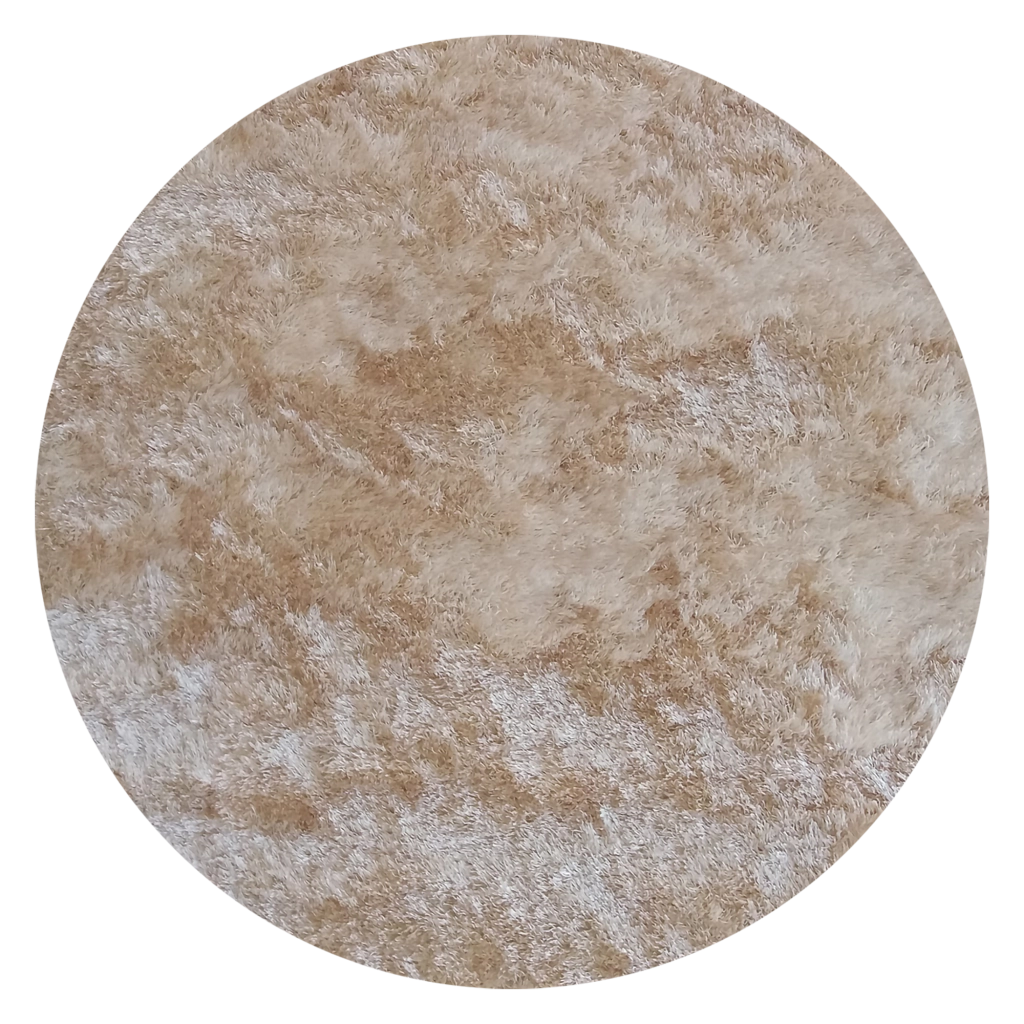 Latenega, Tappeto Altezza Pelo 35 mm 100% Poliestere, 190x133 cm Bianco Latte
