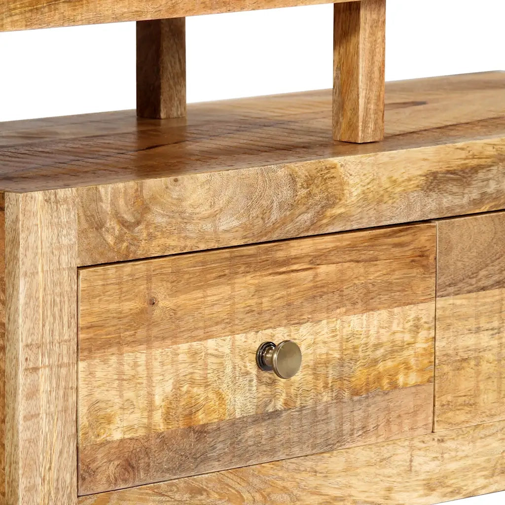 Mobile Porta TV 120x30x40 cm in Legno Massello di Mango 248099