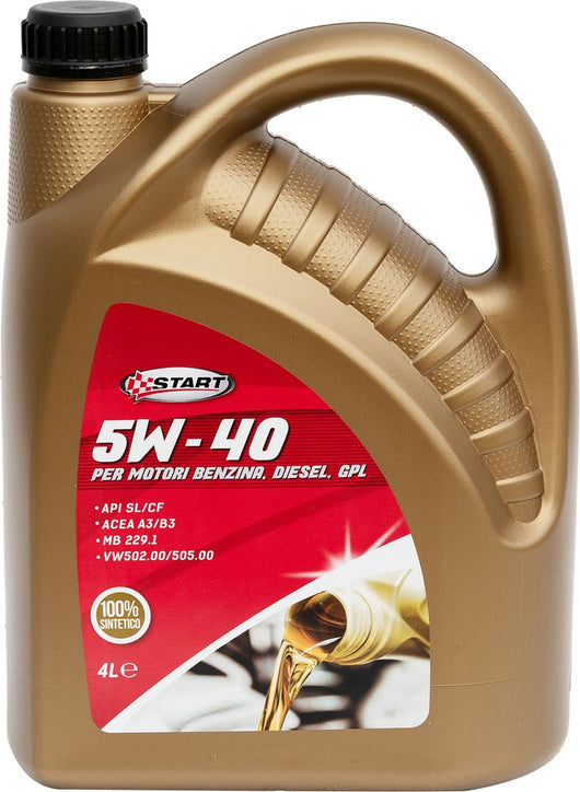 Olio SintDrive Plus 4L 5W40 lubrificante sintetico per motori diesel