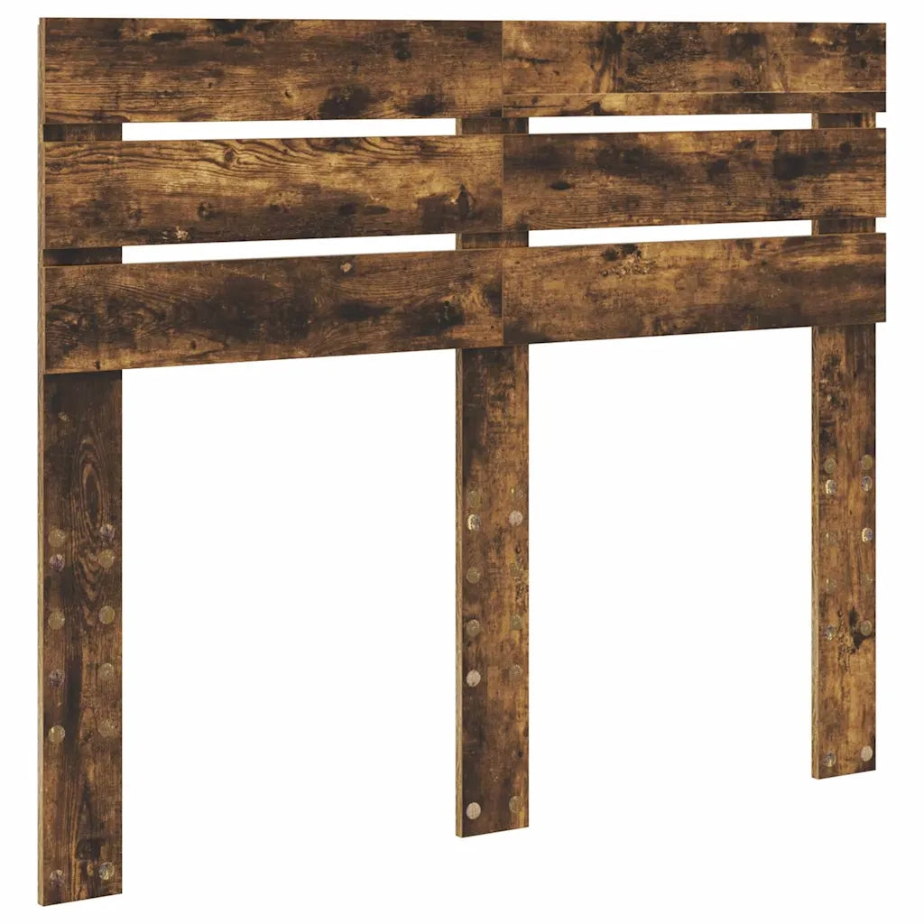 Testiera-Testata-Testiera Decorativa Rovere fum¨¦ 135 cm Legno multistrato 665008