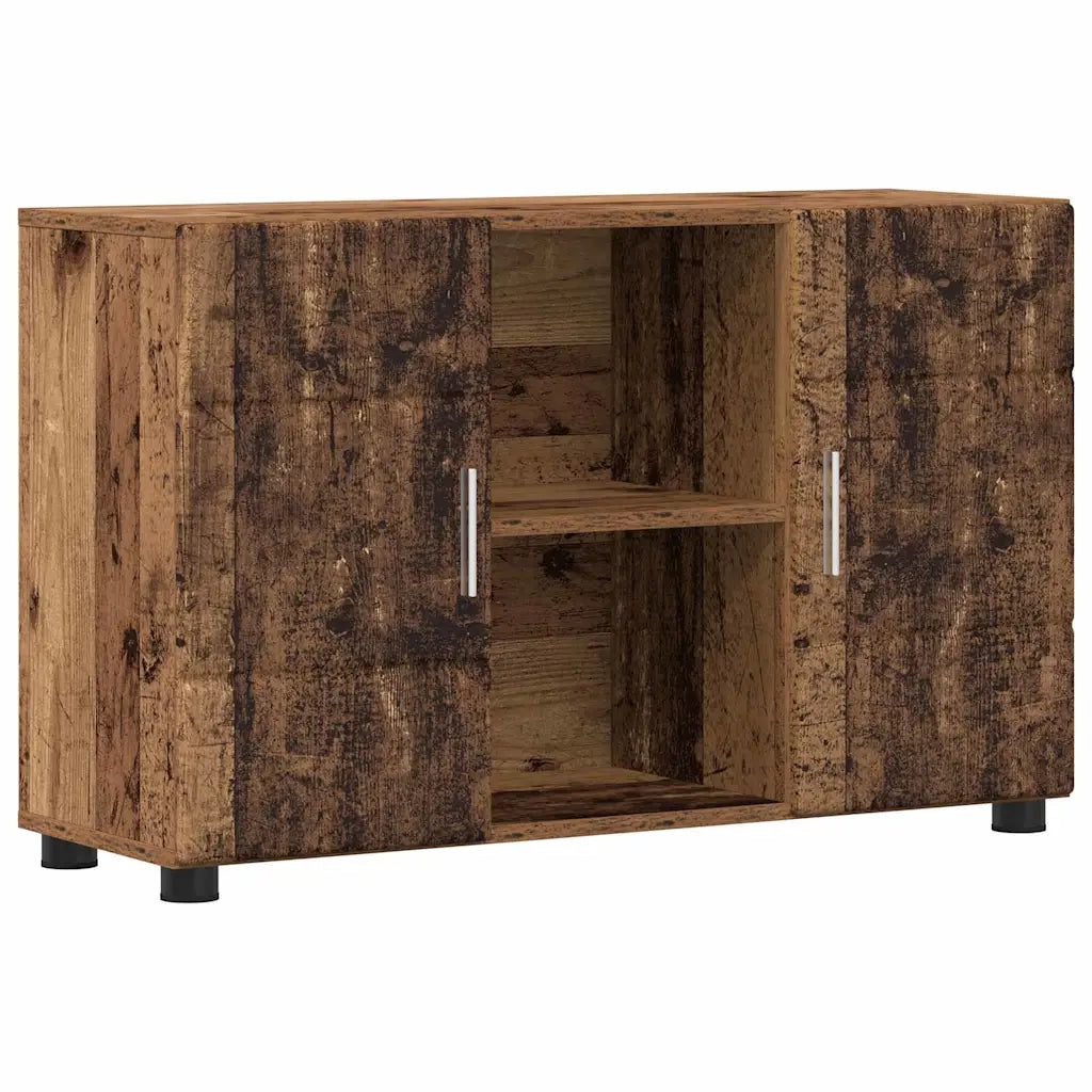Credenza con porta FLORIN Legno vecchio 88,5 x 30,5 x 55,5 cm