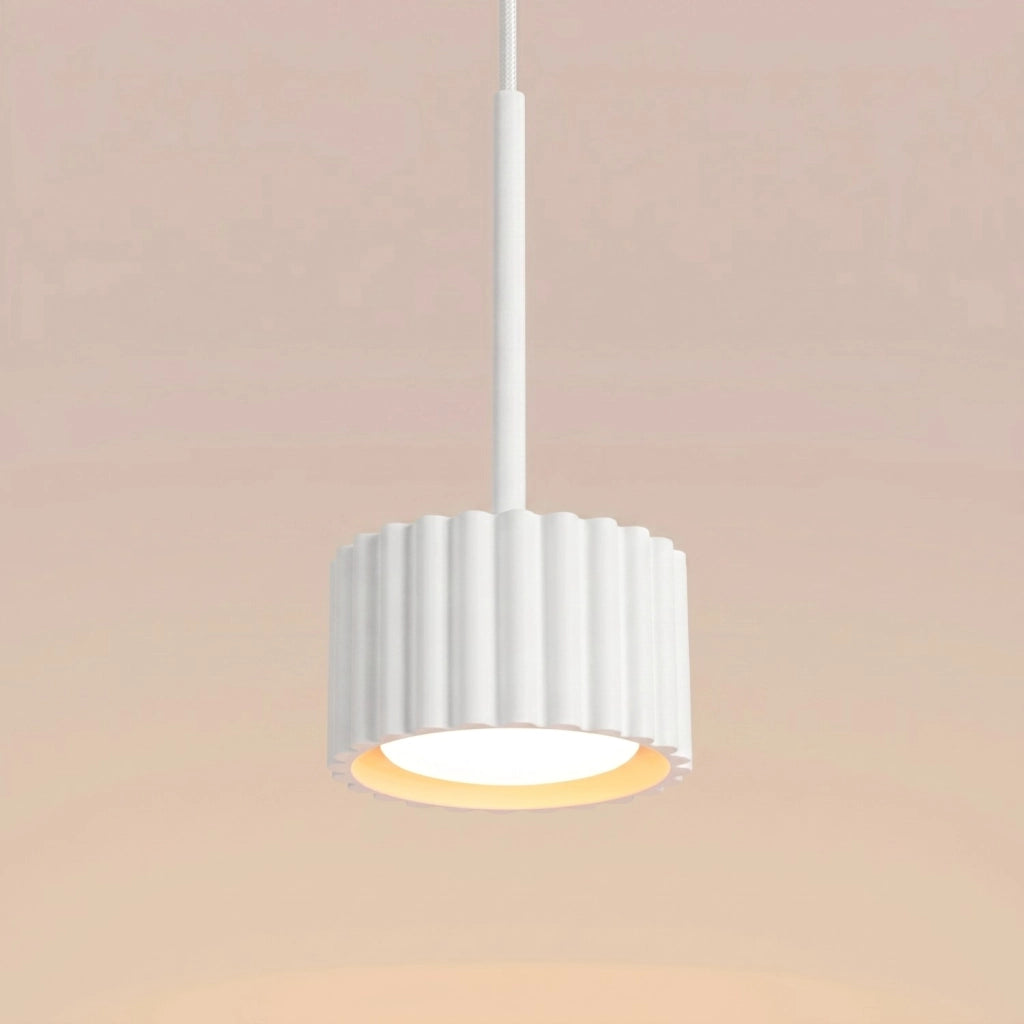 Lampada a sospensione AURA 1 bianco Gx53