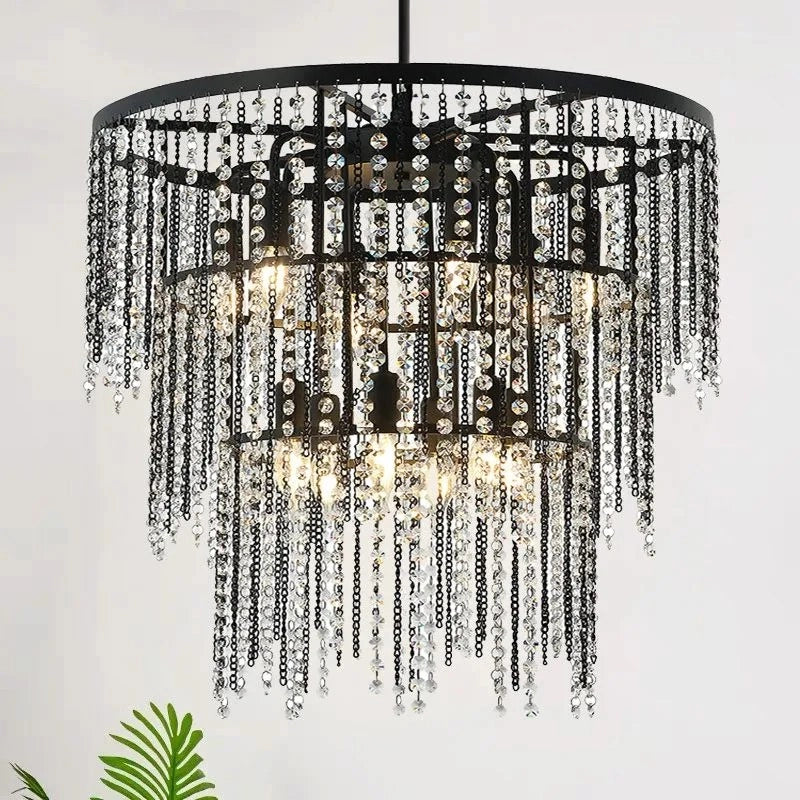 Lampada Cristal App1314-cp Black