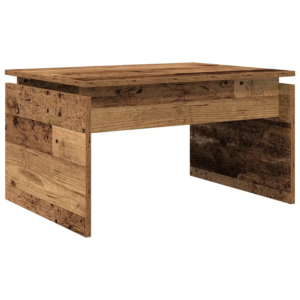 Tavolino da salotto | Tavolino da caff¨¨ | Tavolino da Soggiorno Legno Antico 68x50x38 cm in Truciolato