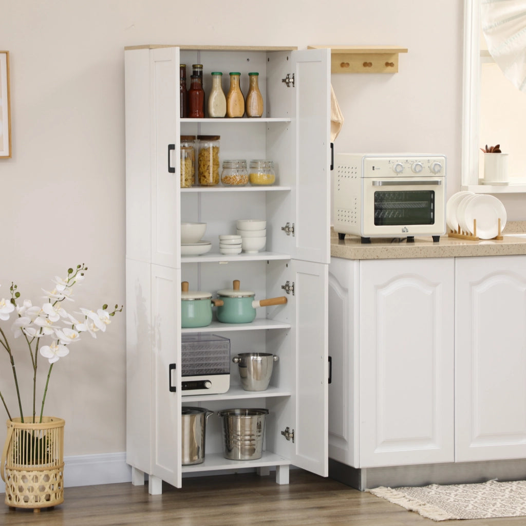 Mobile Cucina Buffet Alto ¨C zephmum ¨C Bianco 170x60x35