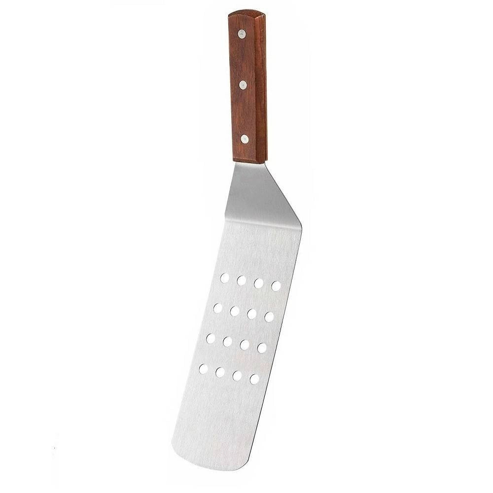Trade Shop - Spatola Per Alimenti Pizza Dolci Servi Torta Utensile Da Cucina Manico In Legno -