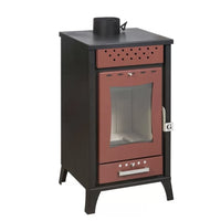 STUFA A LEGNA OLGA      POTENZA 15 KW L45,5XP48,5XH91 Nero