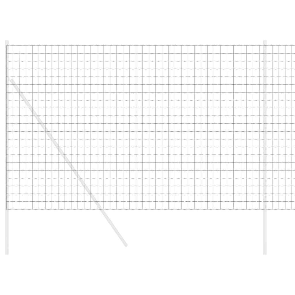 Euro Fence Grigio 1,6x10 m Acciaio