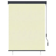 Tenda a Rullo per Esterni-Tenda da sole avvolgibile 120x250 cm Crema