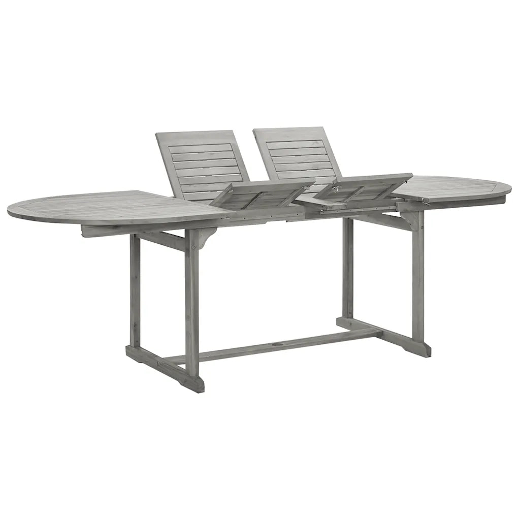 Tavolo da Pranzo per Esterni (160-240)x100x75cm Massello Acacia cod mxl 50887