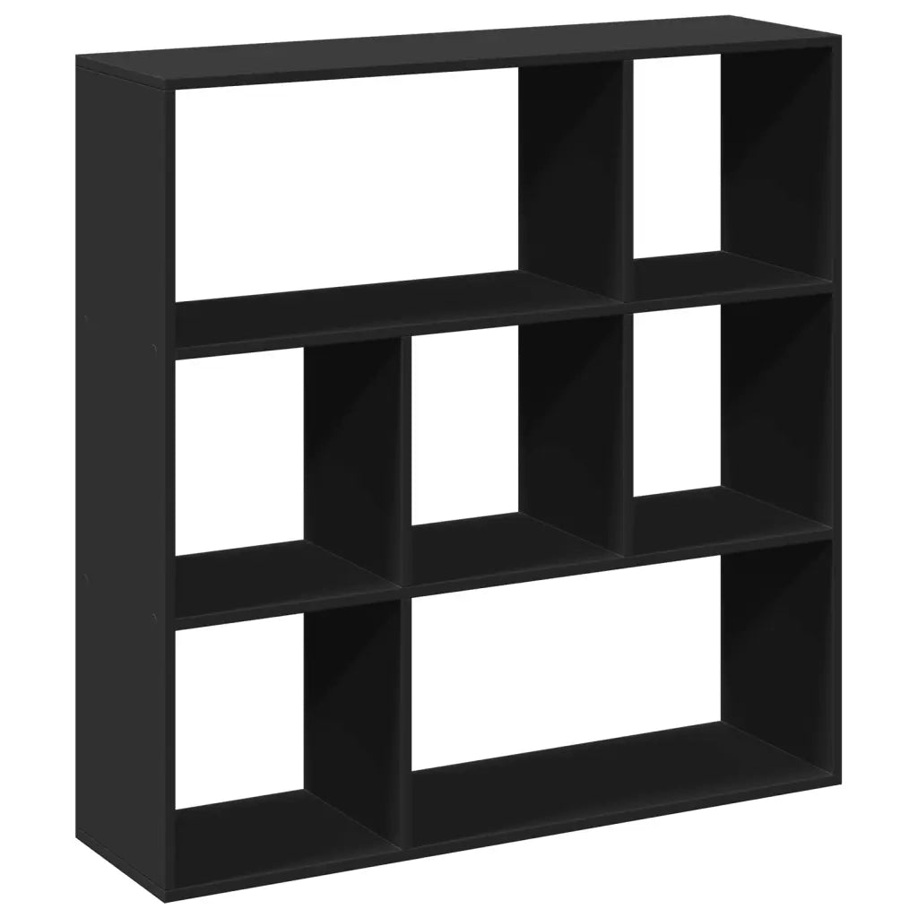 Libreria Divisorio Nera 102x29x103,5 cm in Truciolato 858049