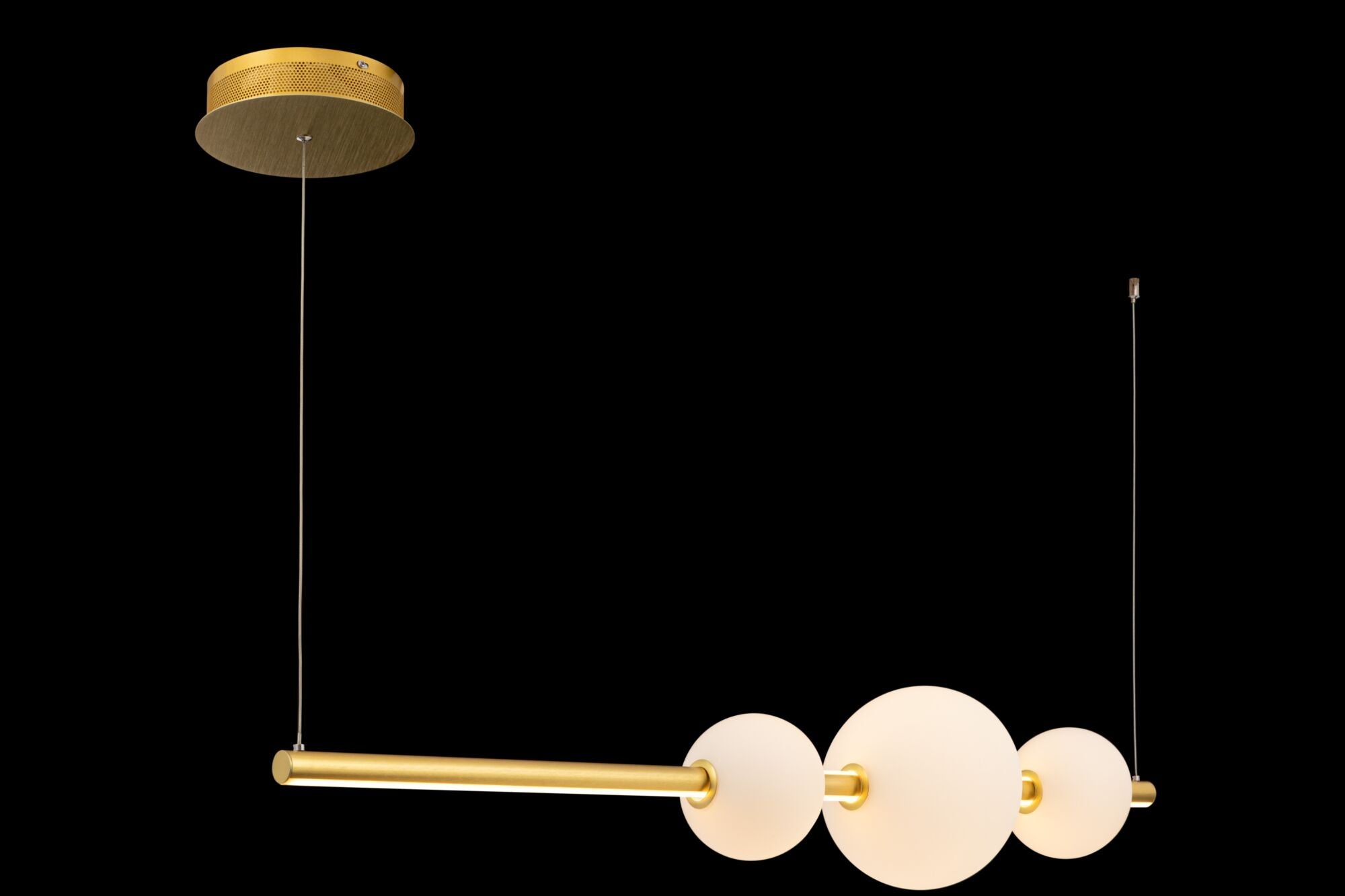 Lampada pendente Modern in Metallo Freccia Oro