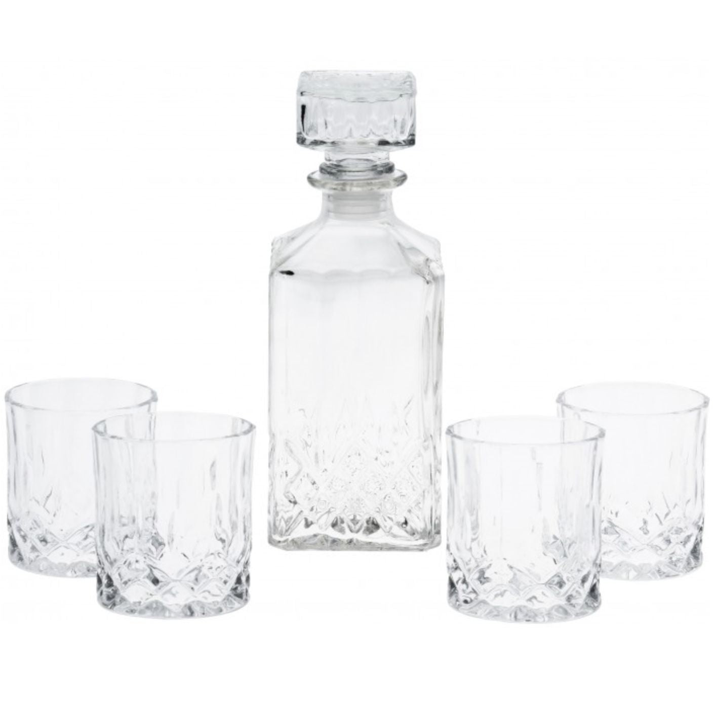 SET 5PZ LIQUORE VETRO