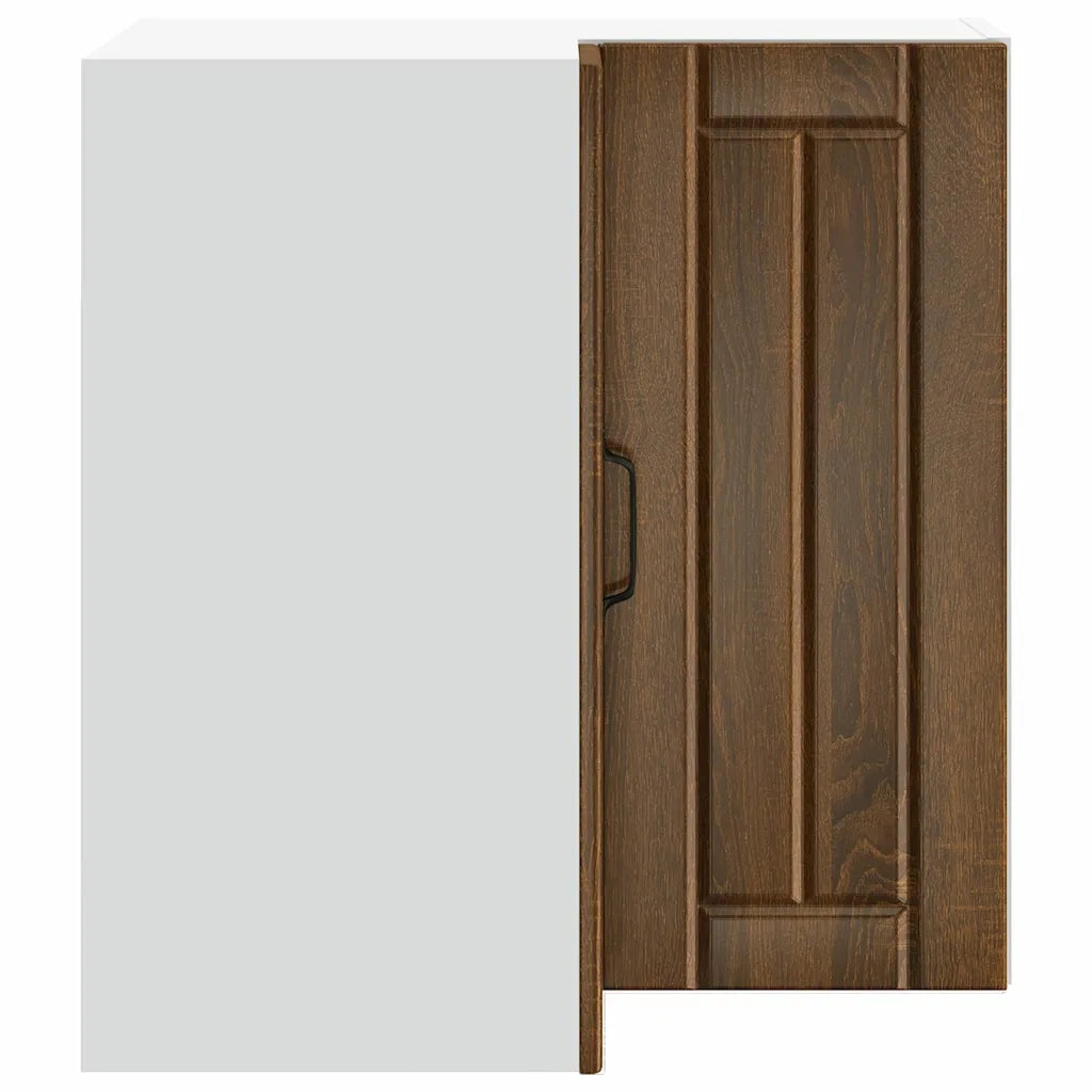 Pensile da Cucina ad Angolo Lucca Rovere Marrone in Truciolato 853864