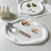 Scatole per gioielli con foglio di supporto elegante design ceramico - conservazione degli anelli e dei gioielli - Matrimonio, Natale, compleanni