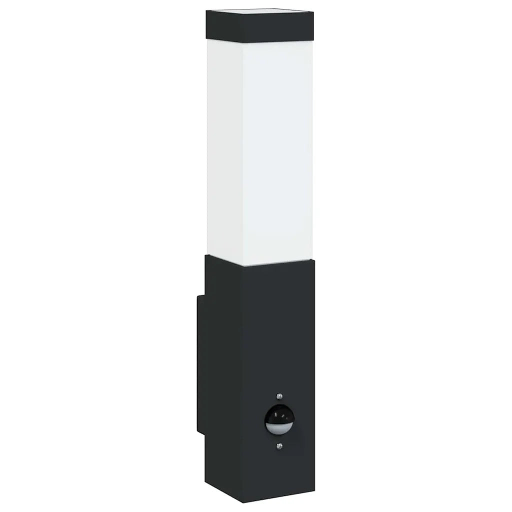 Lampada da Parete Esterna 2 pz Nero 10.5 x 6 x 33 cm CFW2782055
