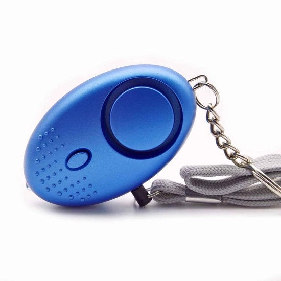 Alarme Personale - Chiave di Sicurezza con Altoparlante - con Lampada LED - Altoparlante Mini 130dB - Kit di Sicurezza per Autodifesa - per Notturni - per Donne Ragazze Bambini Anziani Studenti