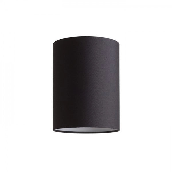 Paralume RON 15/20 paralume Polycotton nero /PVC bianco max. 28W