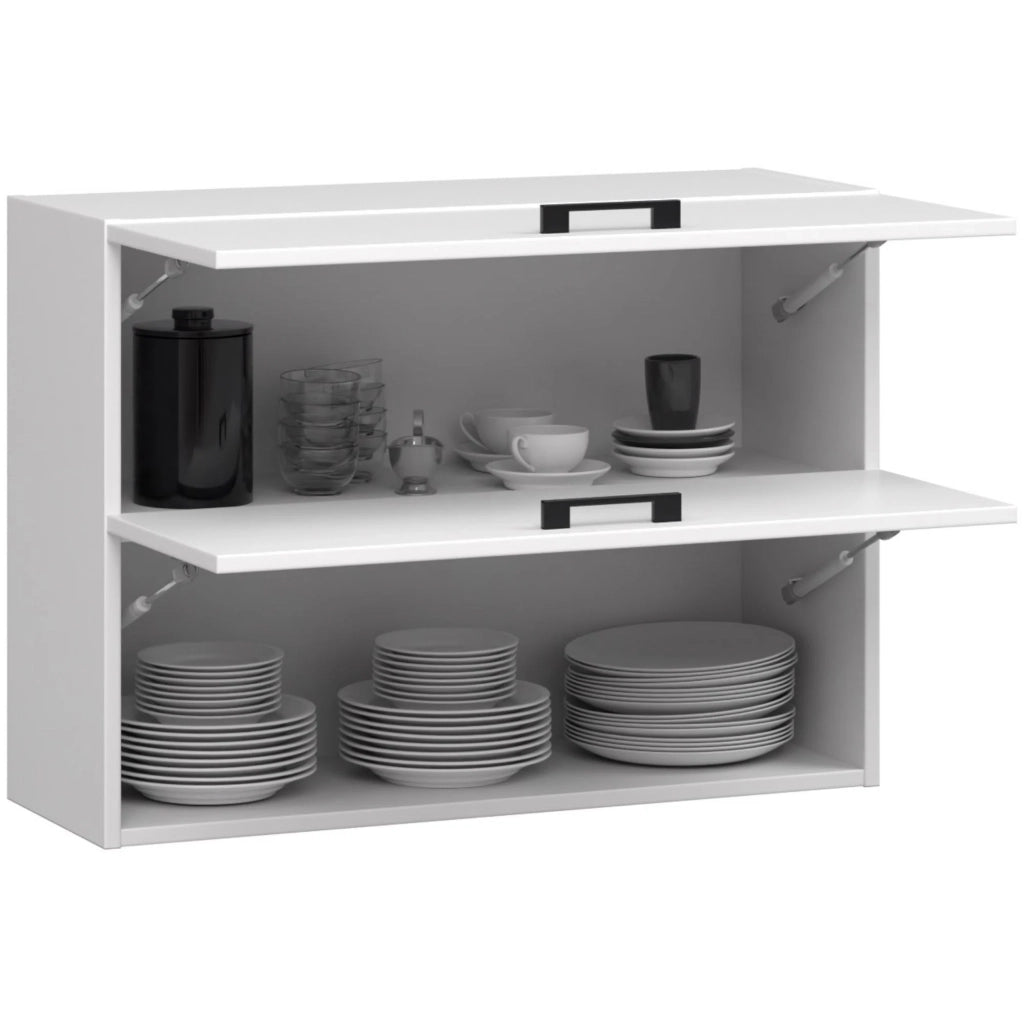 Mobile da cucina pensile sistema AKORD OLIWIA G2 Bianco 80 cm 2 ante 80x30x58 cm
