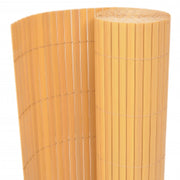 Recinzione da Giardino a Doppio Lato 90x400 cm Gialla 317148