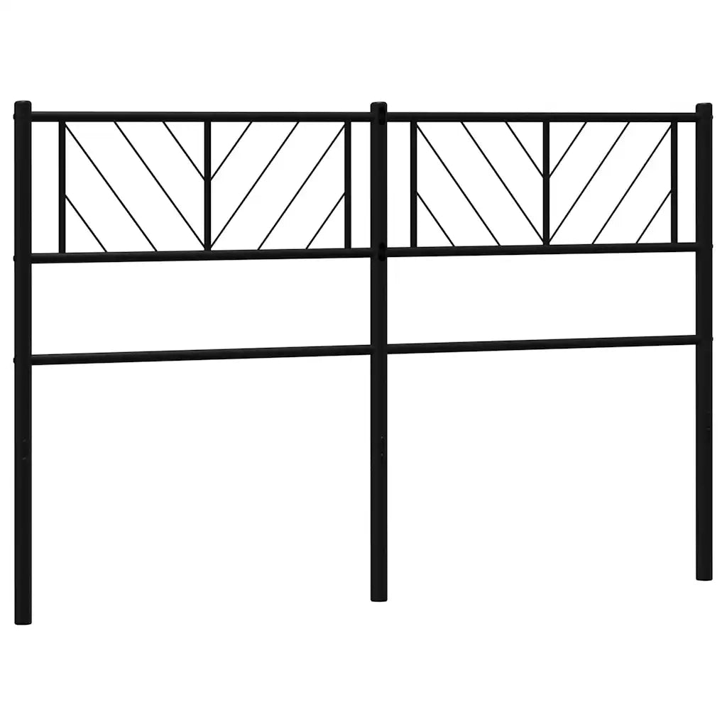 Testiera di Ricambio in Metallo Nero 135 cm 372211