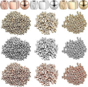 Set di perle per bracciali 3000 pezzi - set di perline per adulti - 3-4 mm - argento roségold oro - DIY bracciali orecchini - perline per bracciali.
