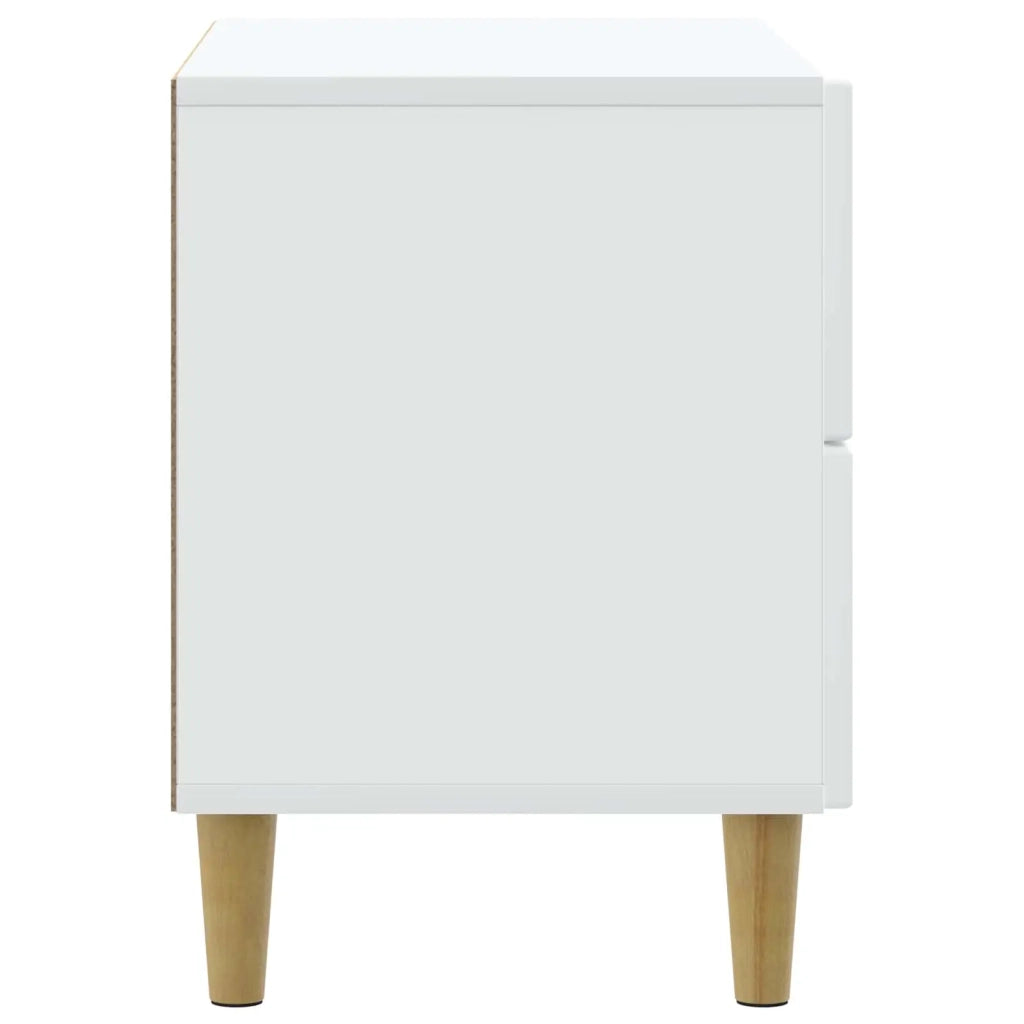 Armadio da Notte Bianco 62 x 34,5 x 48 cm Legno ingegnerizzato 894545