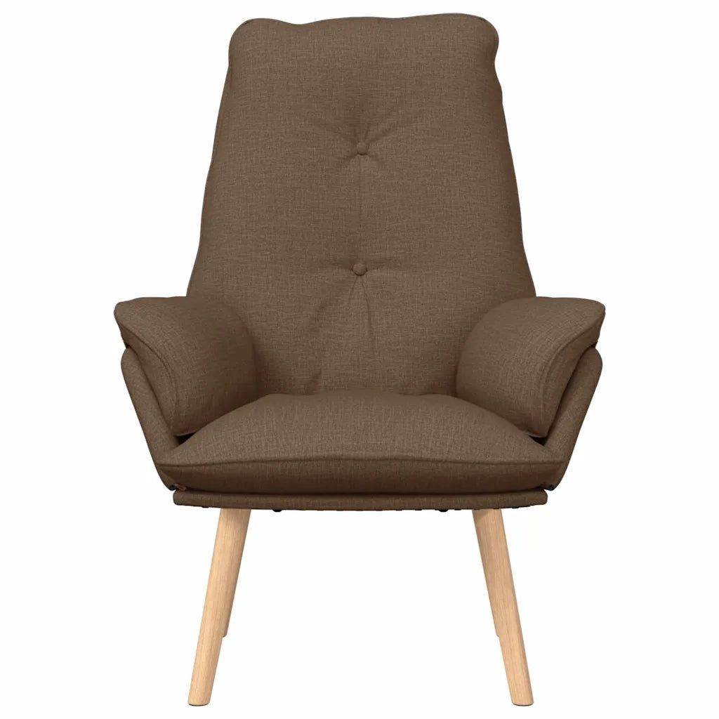 Poltrona-Divano Sedia-Poltroncina Marrone 69 x 74 x 93 cm Poliestere e compensato