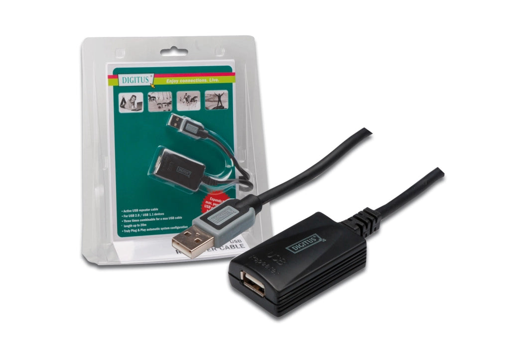Estensore di Linea Usb 2.0 Maschio/Femmina Con Cavo da Mt. 5