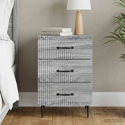 Armadio da Notte con cassetto Grigio Sonoma 43 x 41 x 66,5 cm 894791