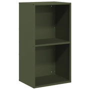 Rastrelliera per Legna da Ardere Verde Oliva 40x30x75 cm CFW8875387