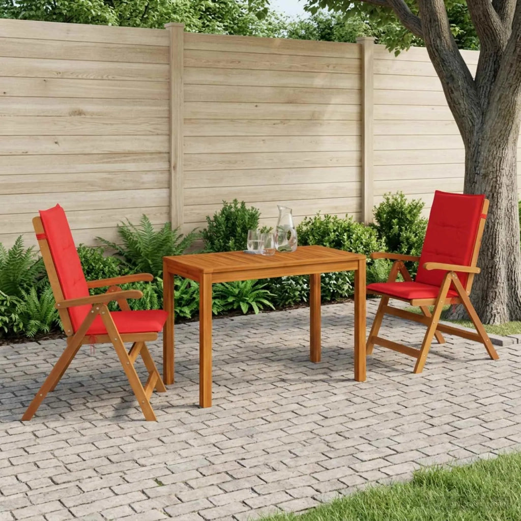 Set da pranzo da giardino 3 pezzi 3 pz Naturale 3434606