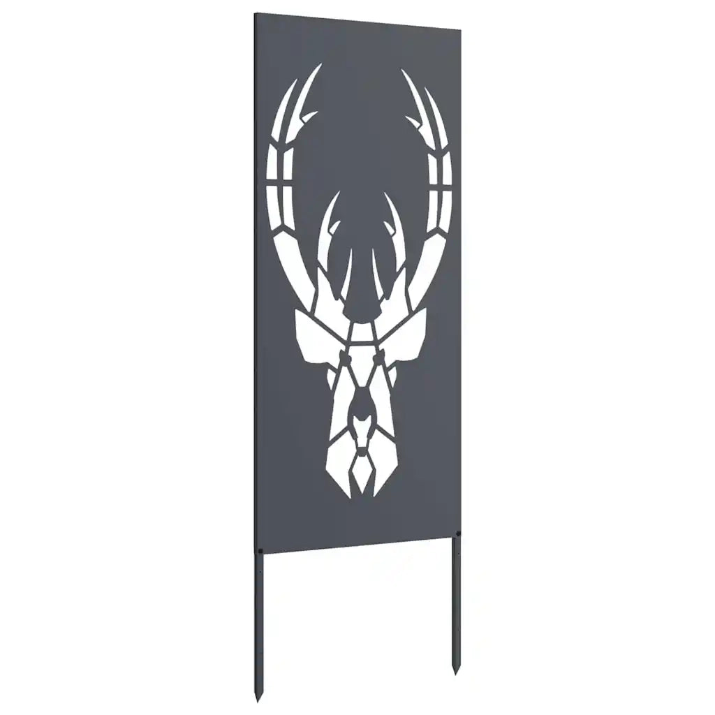vidaXL Pannello Decorativo da Giardino Antracite 50 x 140 cm