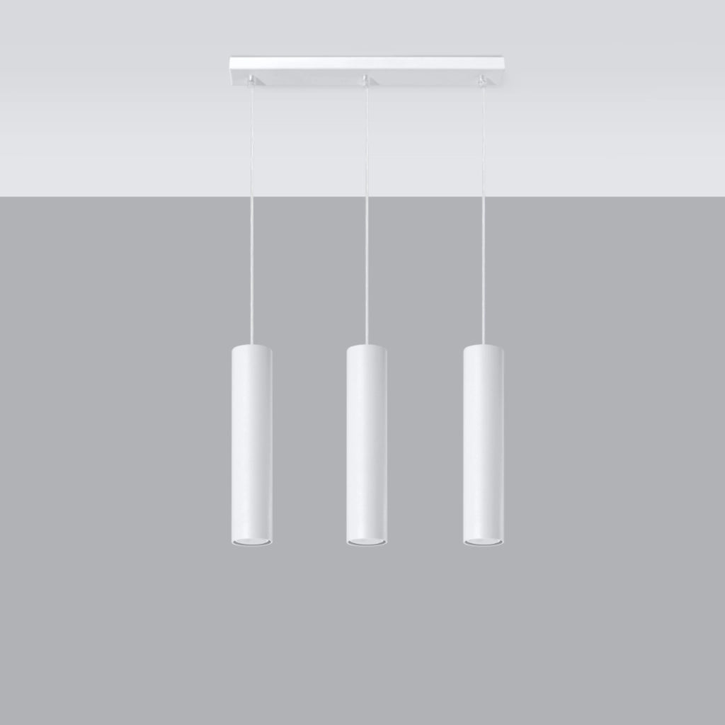 Lampada da parete in acciaio verde oceano Lagos 3xGU10 LED 45x6x90cm bianco